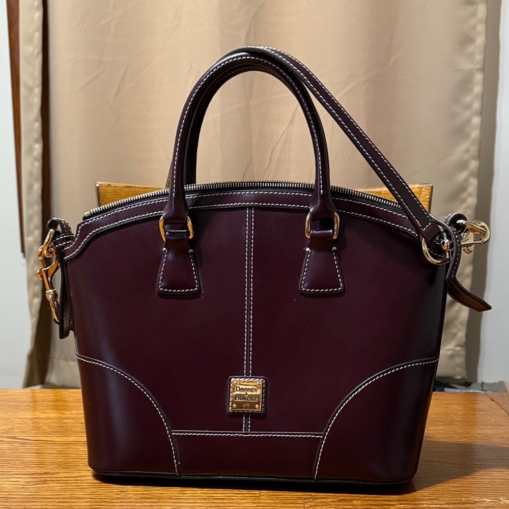 Never used Dooney & Bourke Deep Burgundy Satchel